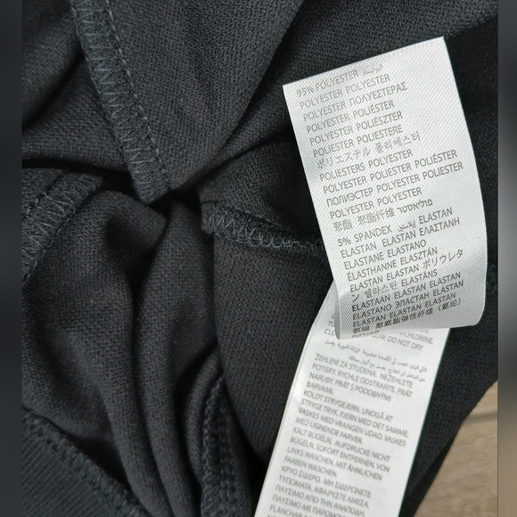 🛍 Adika Luxe Front-Slit Pants Black Sz: XS NWT - Picture 9 of 9